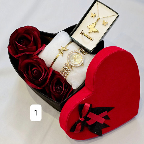 باکس هدیه ساعت و زیورالات