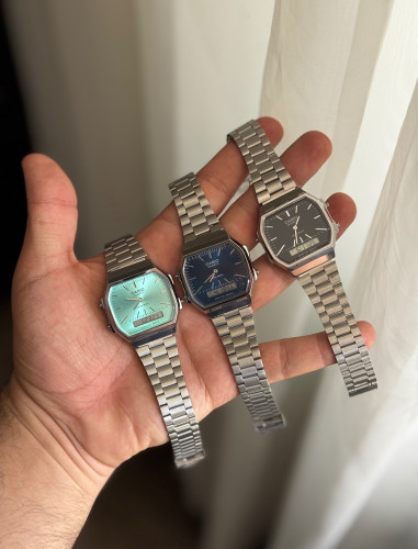 ساعت مردانه کاسیو دو زمانه